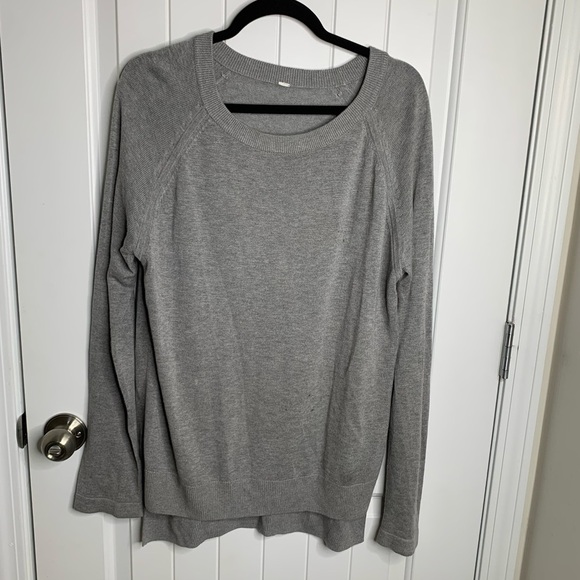 Lululemon men’s merino wool gray sweater size XL minimalist‎ - Picture 1 of 8
